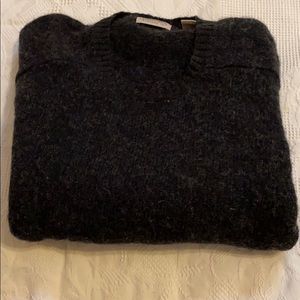 VTG St. John’s Bay wool sz.L dark gray sweater